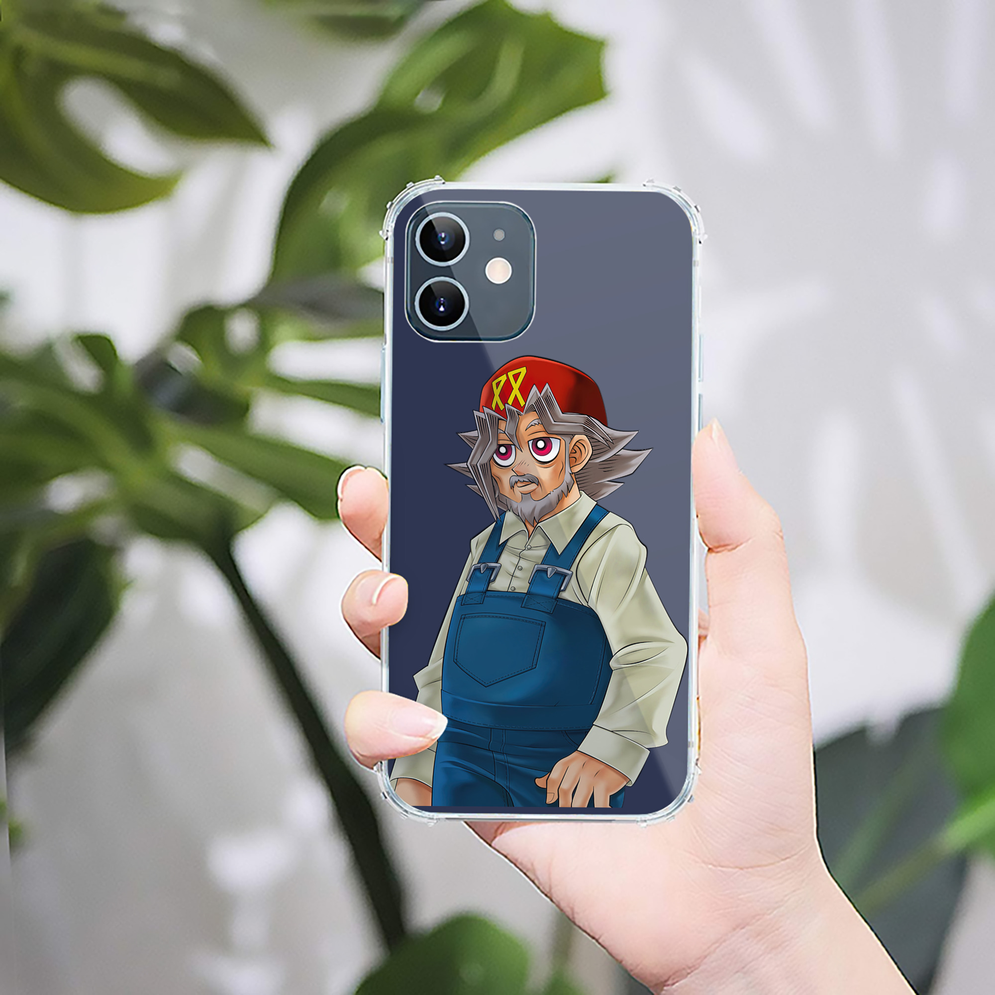 （画像用） 遊☆戯☆王 Yu-Gi-Oh! 【iPhone 12シリーズ対応】透明スマホケース（クリアソフトケース）